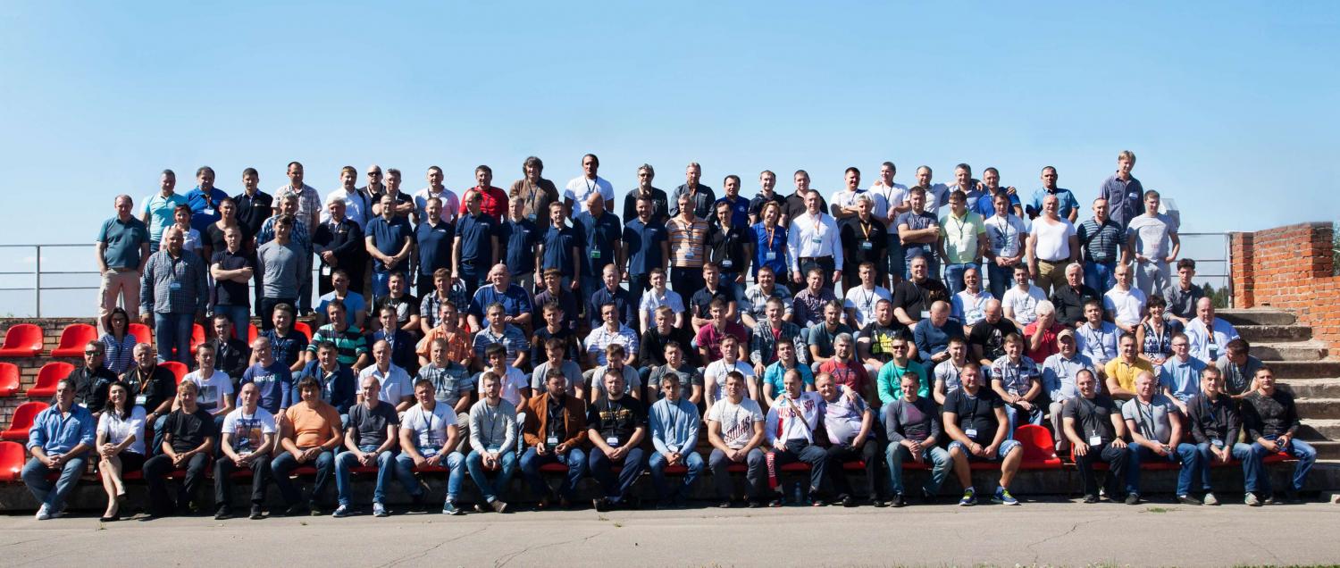 Participants of the AutoTransTech 2015 workshop in Moscow
